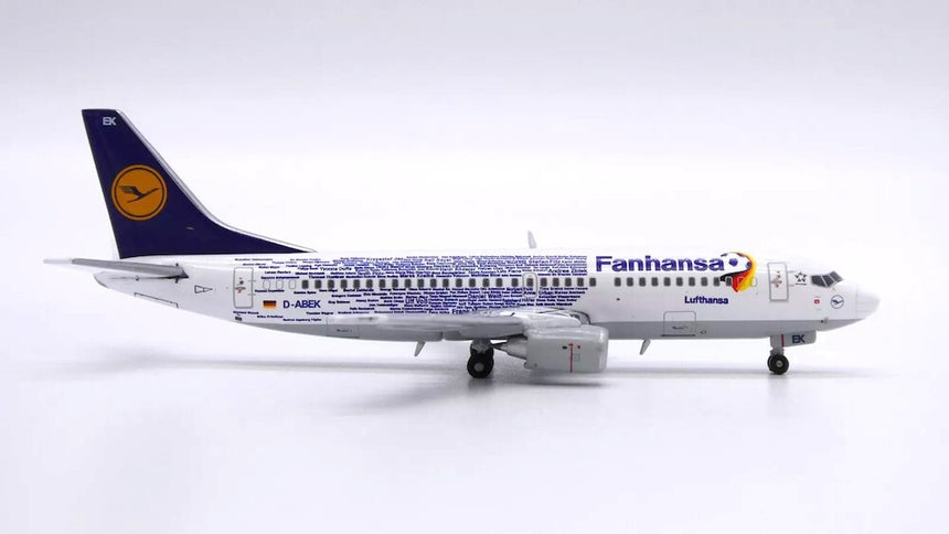 JC Wings Lufthansa Boeing 737-300 (D-ABEK) "Fanhansa" 1/400 Scale