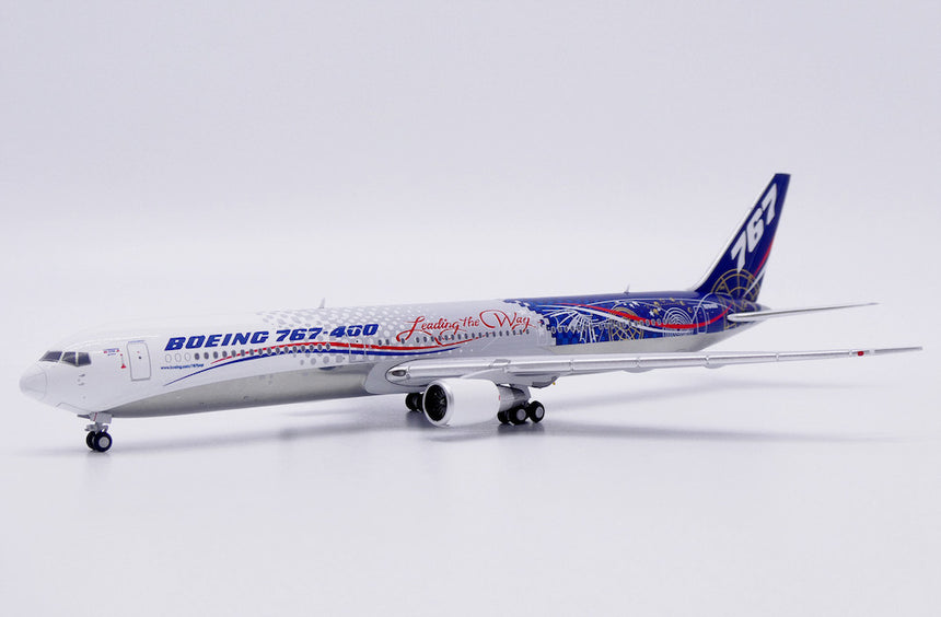 JC Wings Boeing House Color 767-400ER "Leading the Way" "Polished" (N76400 1/400 Scale
