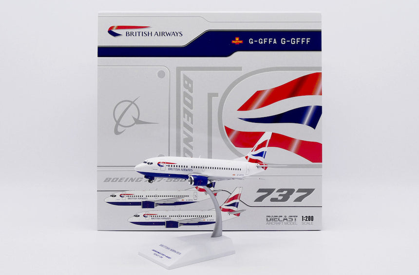 JC Wings British Airways Boeing 737-500 (G-GFFA) 1/200 Scale