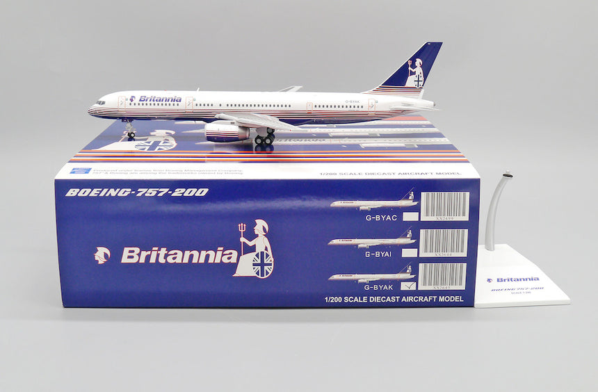 JC Wings Britannia Airways Boeing 757-200 "Keep Duty Free" (G-BYAK) 1/200 Scale