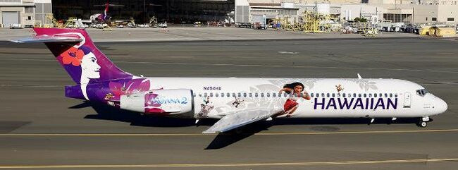 JC Wings Hawaiian Airlines Boeing 717-200 "Moana 2" (N494HA) 1/400 Scale