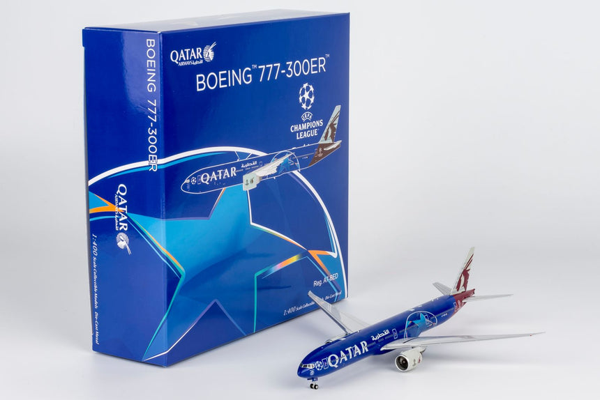 NG Models Qatar Airways Boeing 777-300ER A7-BED 1/400 Aircraft Scale Model