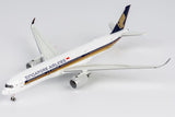 NG Models Singapore Airlines Airbus A350-900 9V-SHE 1/400 Aircraft Scale Model