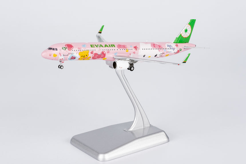 NG Models Eva Airways - ULTIMATE Airbus A321-200/w B-16217 1/400 Scale