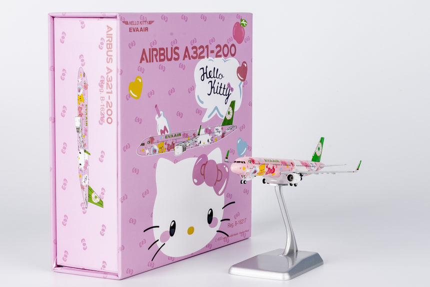 NG Models Eva Airways - ULTIMATE Airbus A321-200/w B-16217 1/400 Scale