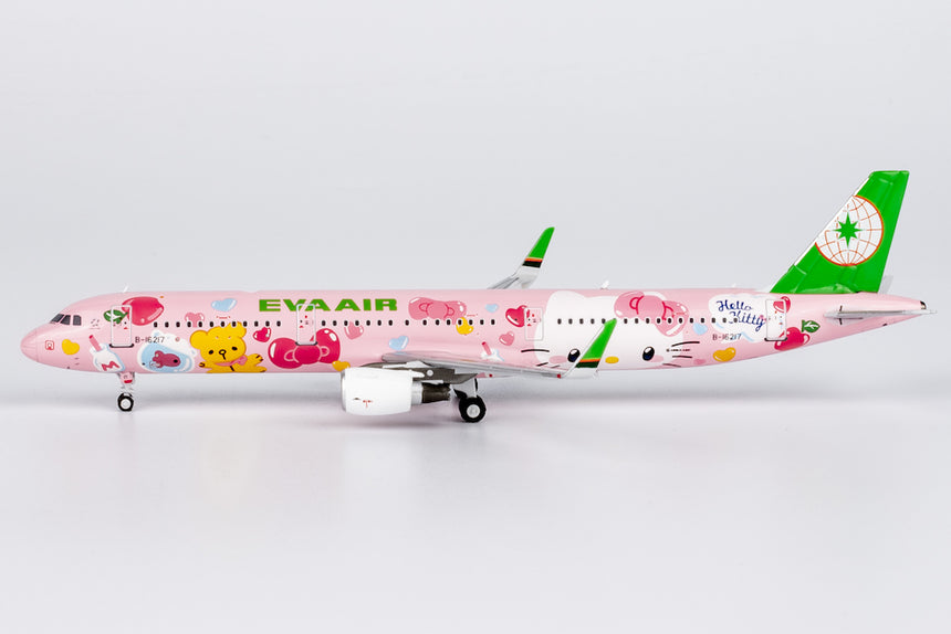 NG Models Eva Airways - ULTIMATE Airbus A321-200/w B-16217 1/400 Scale