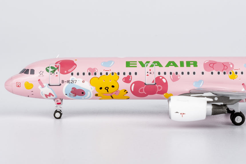 NG Models Eva Airways - ULTIMATE Airbus A321-200/w B-16217 1/400 Scale