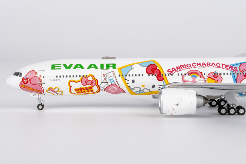 NG Models Eva Airways Jet Boeing 777-300ER B-16722 (Ultimate) 1/400 Scale