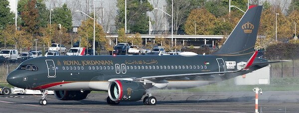 Phoenix Royal Jordanian Airbus A320neo JY-RAA 1/400 Aircraft Scale Model