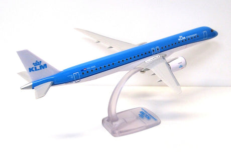 PPC Models KLM Cityhopper Embraer E195-E2 PH-NXS 1/100 Aircraft Scale Model