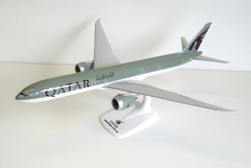 PPC Models Qatar Boeing B777-9X 1/200 Aircraft Scale Model