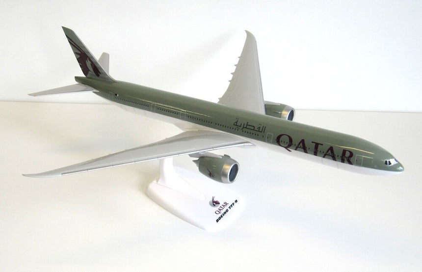 PPC Models Qatar Boeing B777-9X 1/200 Aircraft Scale Model