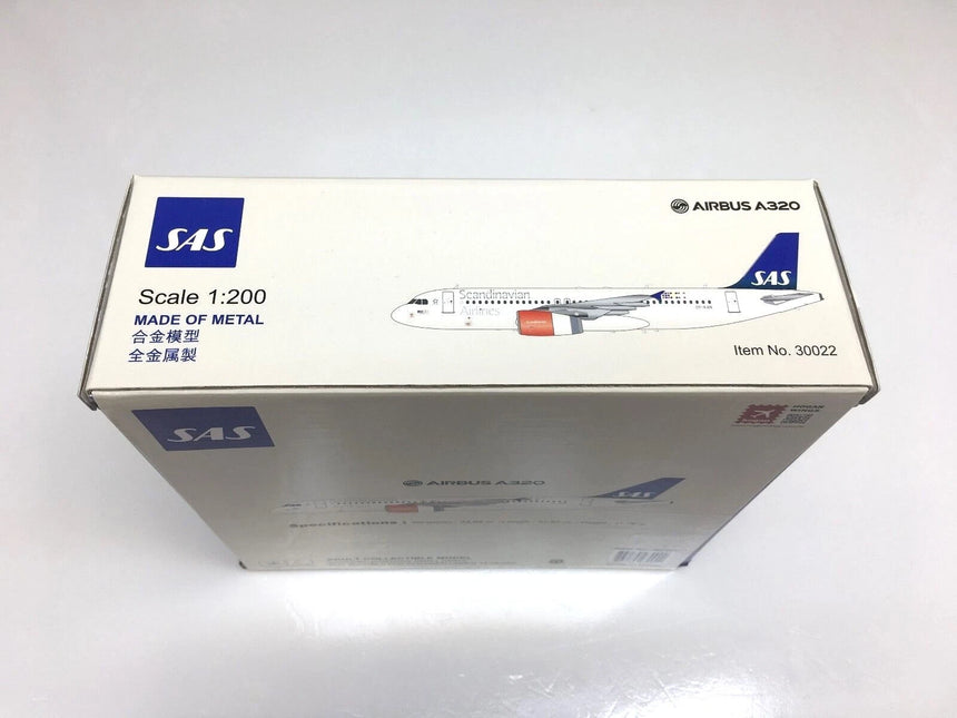Hogan SAS Scandinavian Airlines Airbus A320 Diecast OY-KAN 1/200 Scale