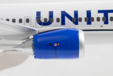 SkyMarks United Boeing B737Max8 1/130 Aircraft Scale Model