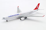 JC Wings Turkish Airlines Airbus A330-300 TC-LNE 1/400 Scale Model