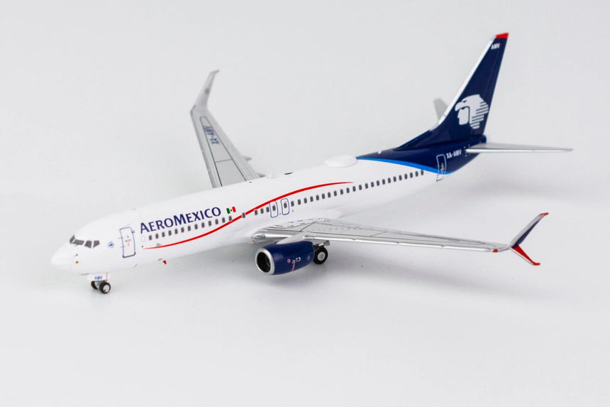NG Models Aeroméxico 737-800 XA-AMV with scimitar winglets 1/400 Aircraft Scale Model