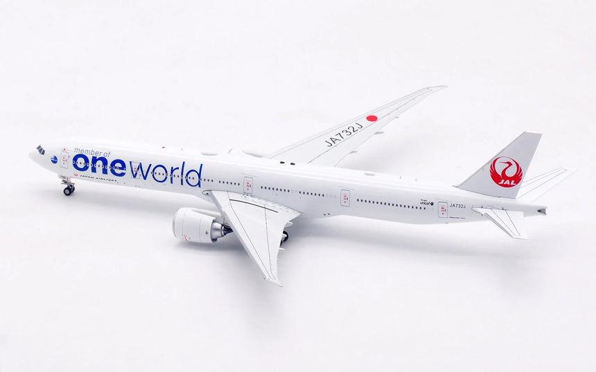 Aviation400 Japan Airlines Boeing 777-346ER "Oneworld" JA732J (detachable gear) 1/400 Aircraft Scale Model