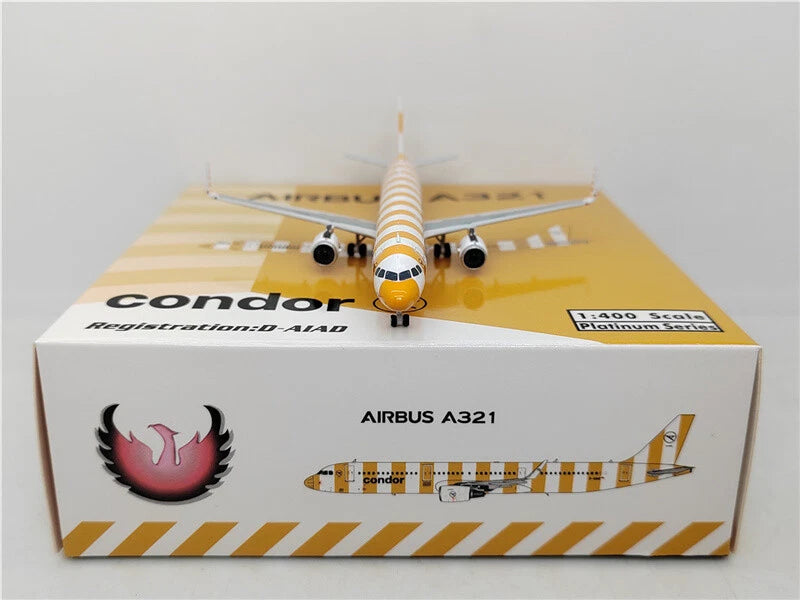 Phoenix Condor Airbus A321 "Condor Sunshine" D-AIAD 1/400 Aircraft Scale Model