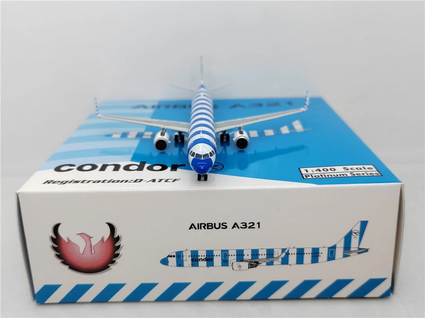Phoenix Condor Airbus A321 D-ATCF Condor Sea 1/400 Aircraft Scale Model