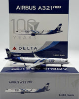 Phoenix Delta Air Lines 100th Airbus A321neo N589DT 1/400 Aircraft Scale Model