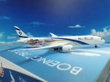 Phoenix EI AI Israel Boeing 787-9 'Las Vegas-San Francisco' 4X-EDD 1/400 Aircraft Scale Model