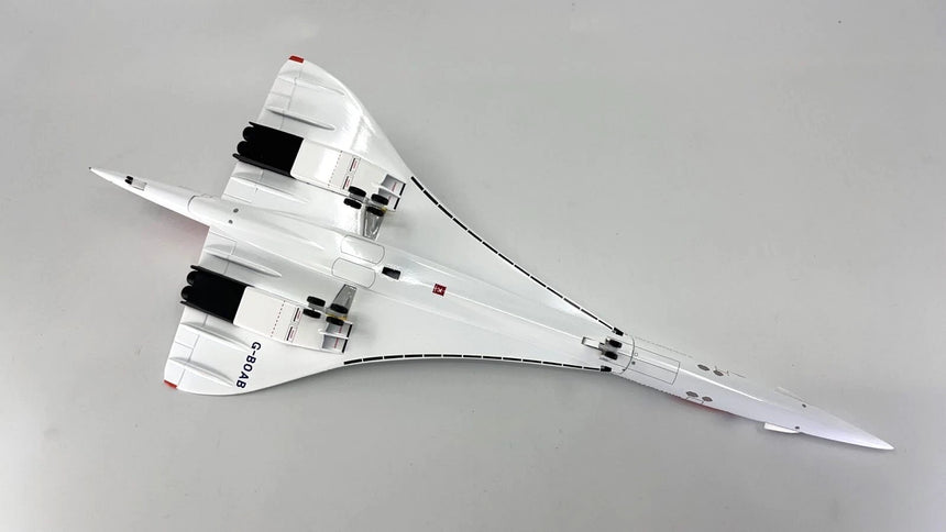 Hogan British Airways Concorde G-BOAB with Acrylic Stand 1/200 Scale