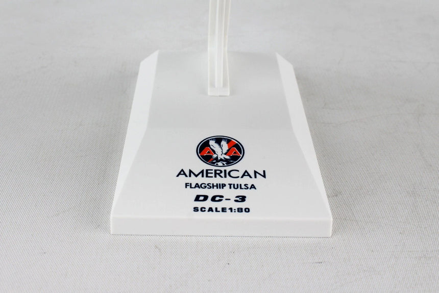 SkyMarks American Airlines Dc-3 W/Gear Flagship Tulsa 1/80 Scale