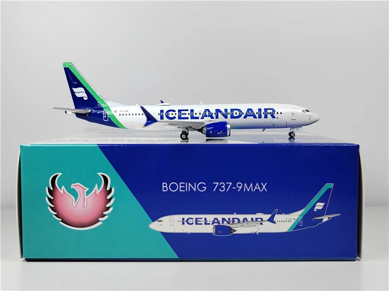 Phoenix Icelandair Boeing 737-900Max TF-ICB 1/400 Aircraft Scale Model