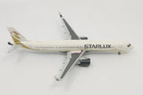 Hogan STARLUX Airlines Airbus A321NEO (with wooden stand and landing gear) 1/200 Scale