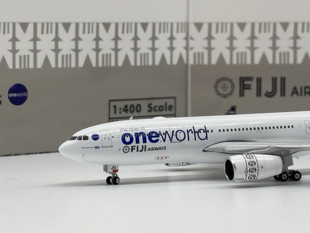Phoenix Fiji Airways Oneworld Airbus A330-200 DQ-FJU 1/400 Aircraft Scale Model