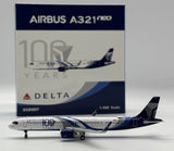 Phoenix Delta Air Lines 100th Airbus A321neo N589DT 1/400 Aircraft Scale Model