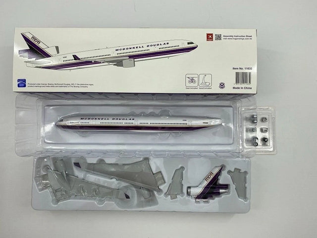 Hogan House Colors McDonnell Douglas Md-11 N211MD 1/200 Aircraft Scale Model