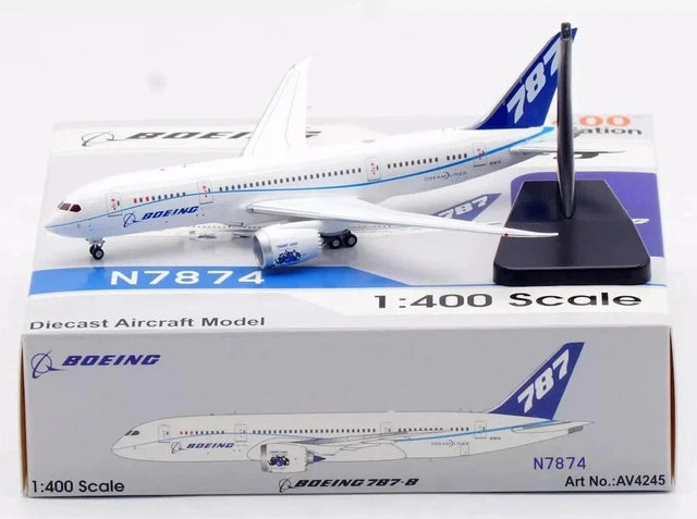 Aviation400 Boeing Boeing 787-8 Dreamliner N7874 1/400 Aircraft Scale Model
