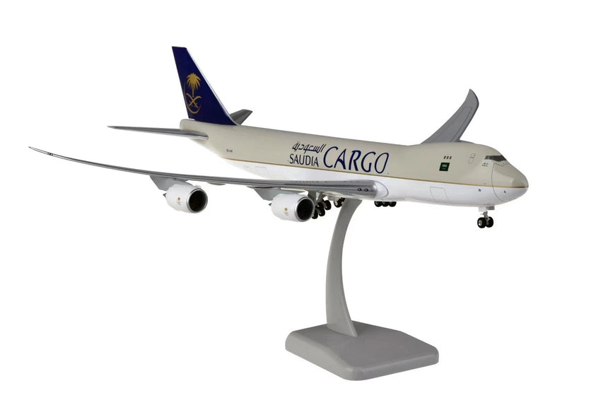 Hogan Boeing 747-8F Saudia Cargo HZ-A14 1/200 Scale 11953GR