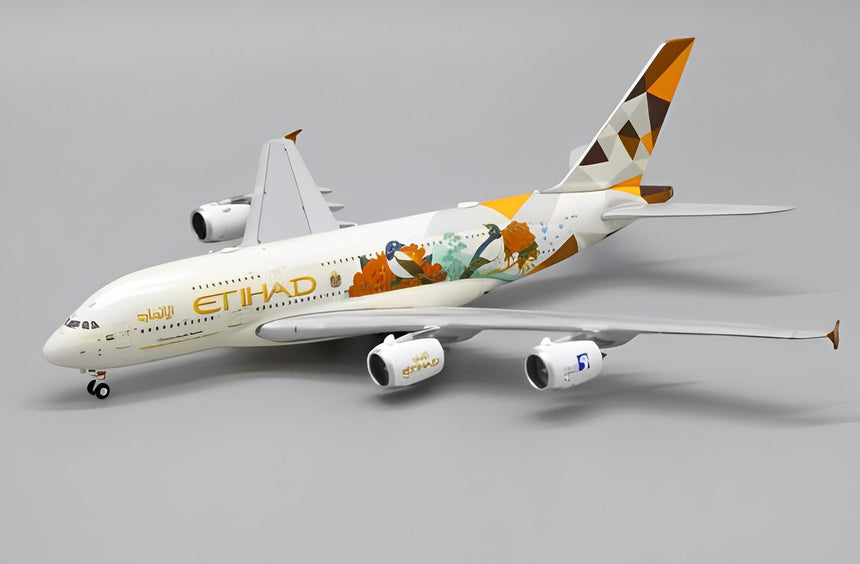 JC Wings Etihad Airways Airbus A380-800 (A6-APG) 1/400 Aircraft Scale Model