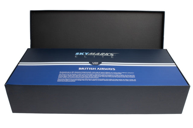 SkyMarks British Airways Concorde 1/100 Aircraft Scale Model
