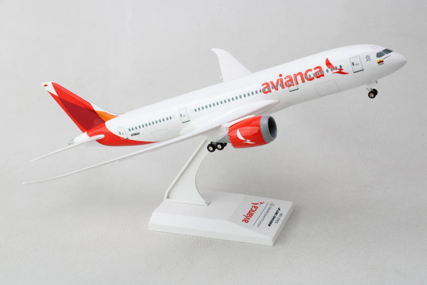 SkyMarks Avianca Boeing 787-8 W/Gear 2023 Livery 1/200 Aircraft Scale Model