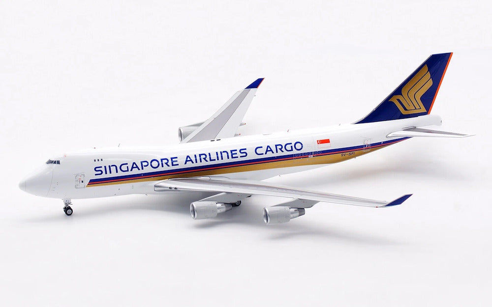 SQ Wings 1:200 シンガポール航空 B747-400F 9V-SFI SQ Wings Singapore Airlines Cargo Boeing B747-400F 9V-SFI 1/200