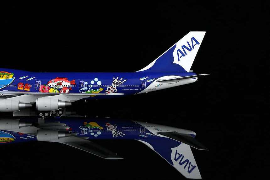 SQ Wings ANA "Marine Jumbo" Boeing B747-400D JA88963 1/200 Aircraft Scale Model