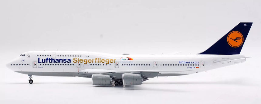 SQ Wings Lufthansa Boeing B747-8 "Siegerflieger" D-ABYK 1/200 Aircraft Scale Model
