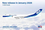 SQ Wings Nippon Cargo Airlines "Interactive Series" Boeing B747-200F JA8188 1/200 Aircraft Scale Model